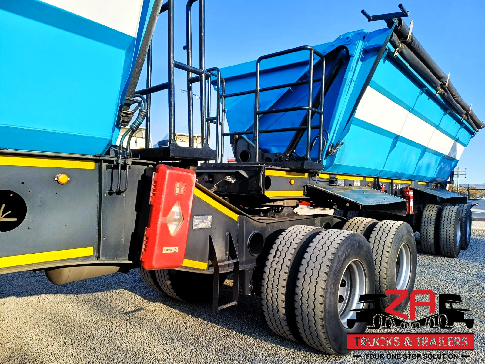 2018 AFRIT 40 CUBE SIDE TIPPER TRAILER #53195